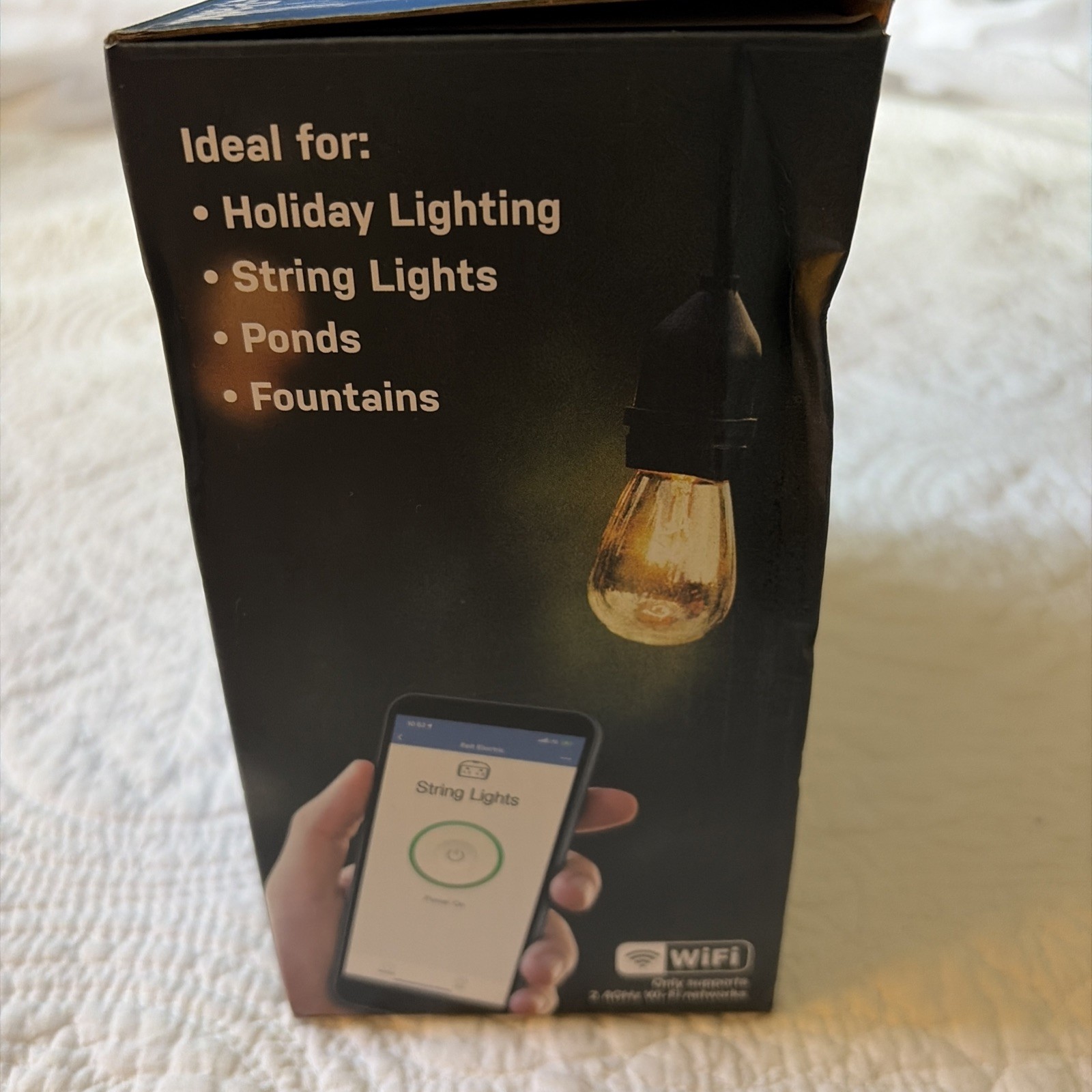 Feit Electric Dual Grounded Outlet Outdoor Smart Plugs Remote Access 2 Pack NEW