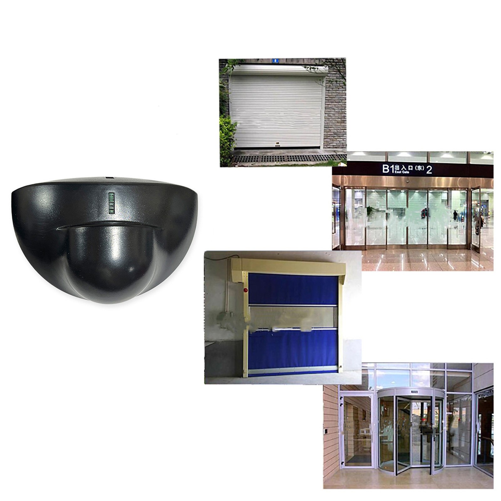 ABS 24.125GHz Human Inductive Motion Microwave Radar Sensor For Automatic Door