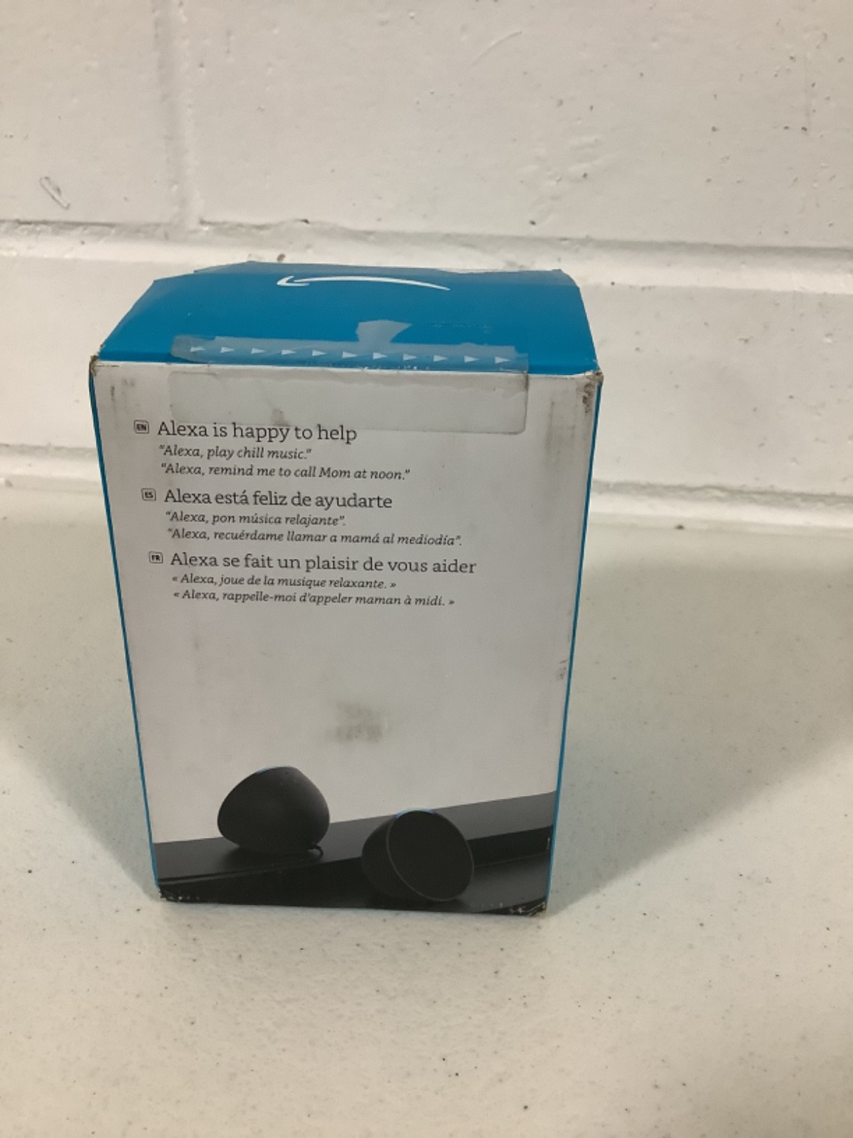 Amazon Echo Pop 1st Gen Alexa Smart speaker- Charcoal