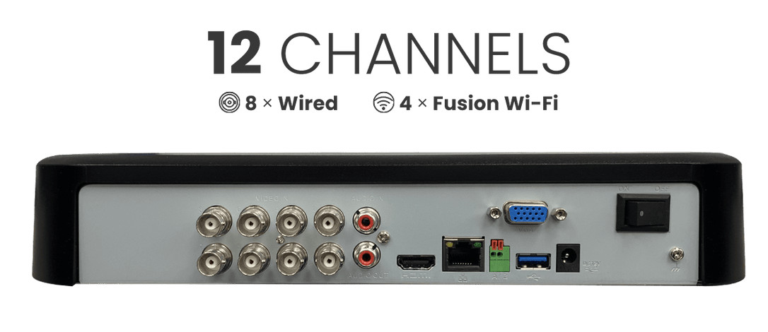 Lorex 4K 12 Channels 2TB DVR System (Open Box) with 8 Bullet Cameras (New)