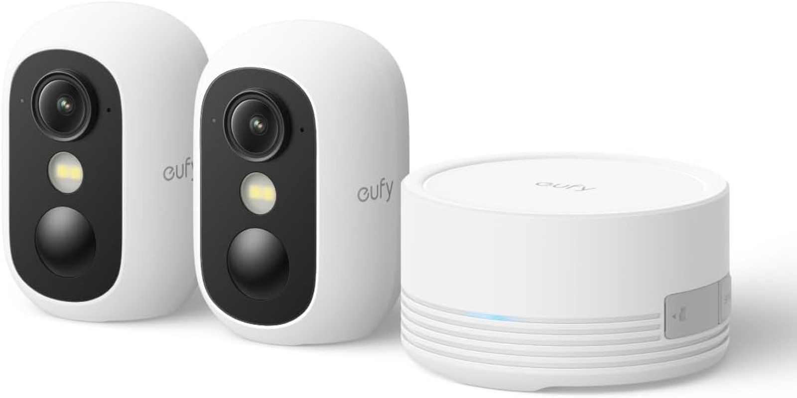 Security cam C35 2-Cam Kit, Wireless Indoor/Outdoor Camera, Magnetic Mount, Colo
