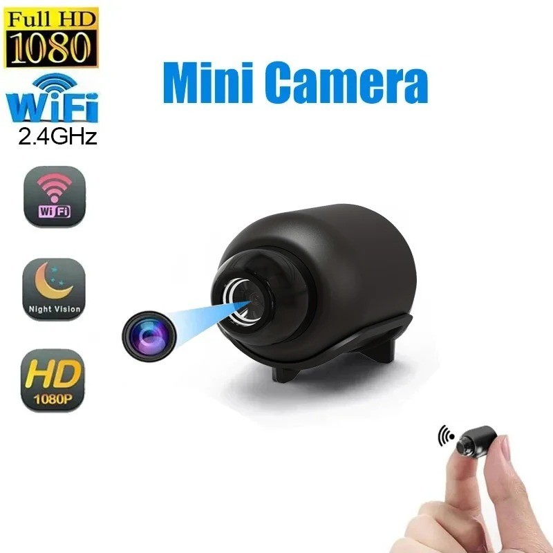 X5 Mini 1080P WiFi Security Camera Night Vision Motion Detection Camera