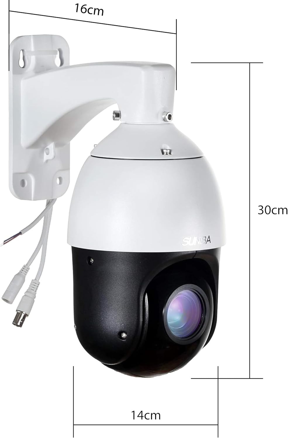Outdoor PTZ Analog Camera, 22X Optical Zoom, 960H CCTV Security Dome Camera, up