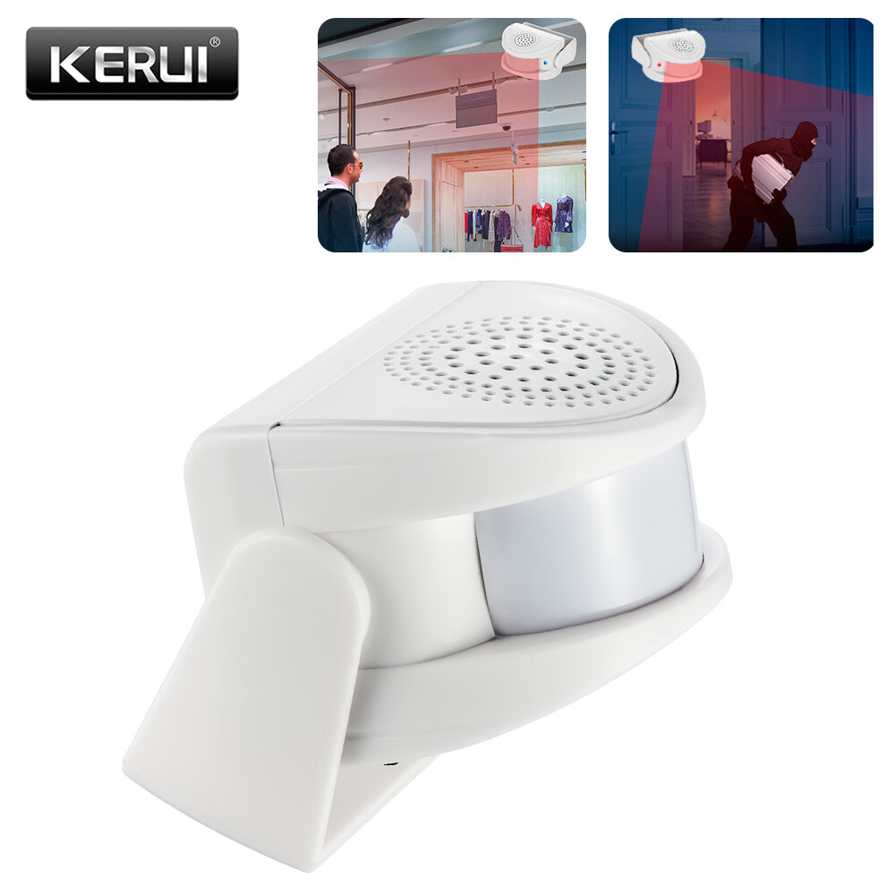 Loud Sound PIR Wireless Doorbell Cafe Customer Alert Household Safety Bell