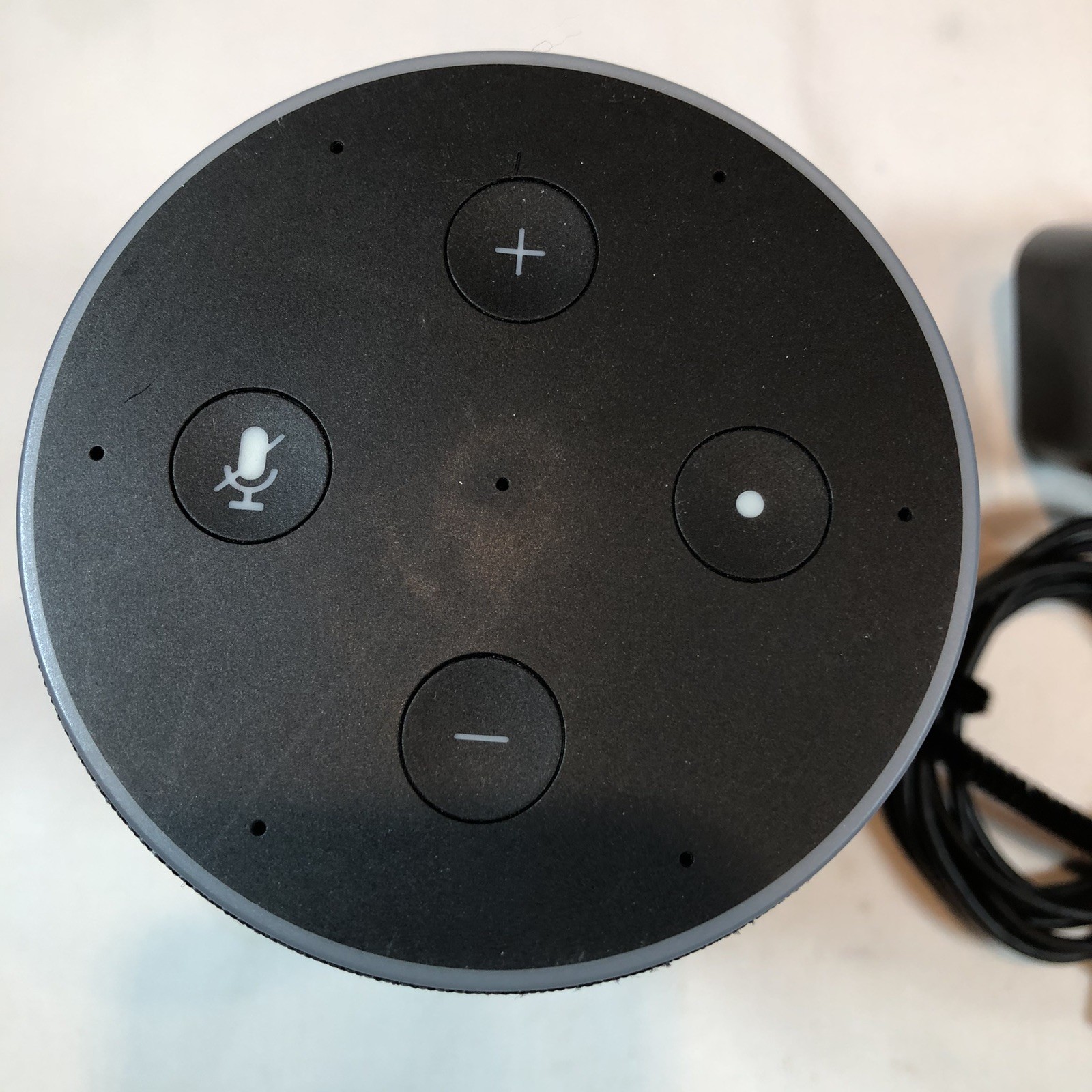 Amazon Echo 2nd Generation Smart Speaker With Alexa Dolby Charcoal Fabric