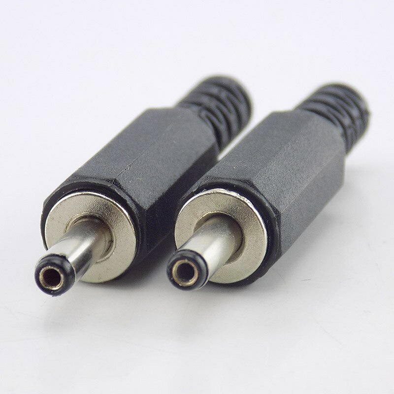 2/5/10pcs 1.35mm X 3.5mm DC Male Power Adapter Jack Socket Connector Plug Outlet