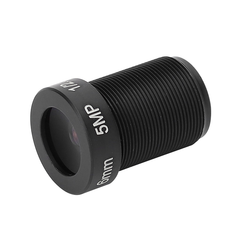 5MP Camera Lens High Definition 6mm Fixed 1/2.5 Image Format M12 Mounts