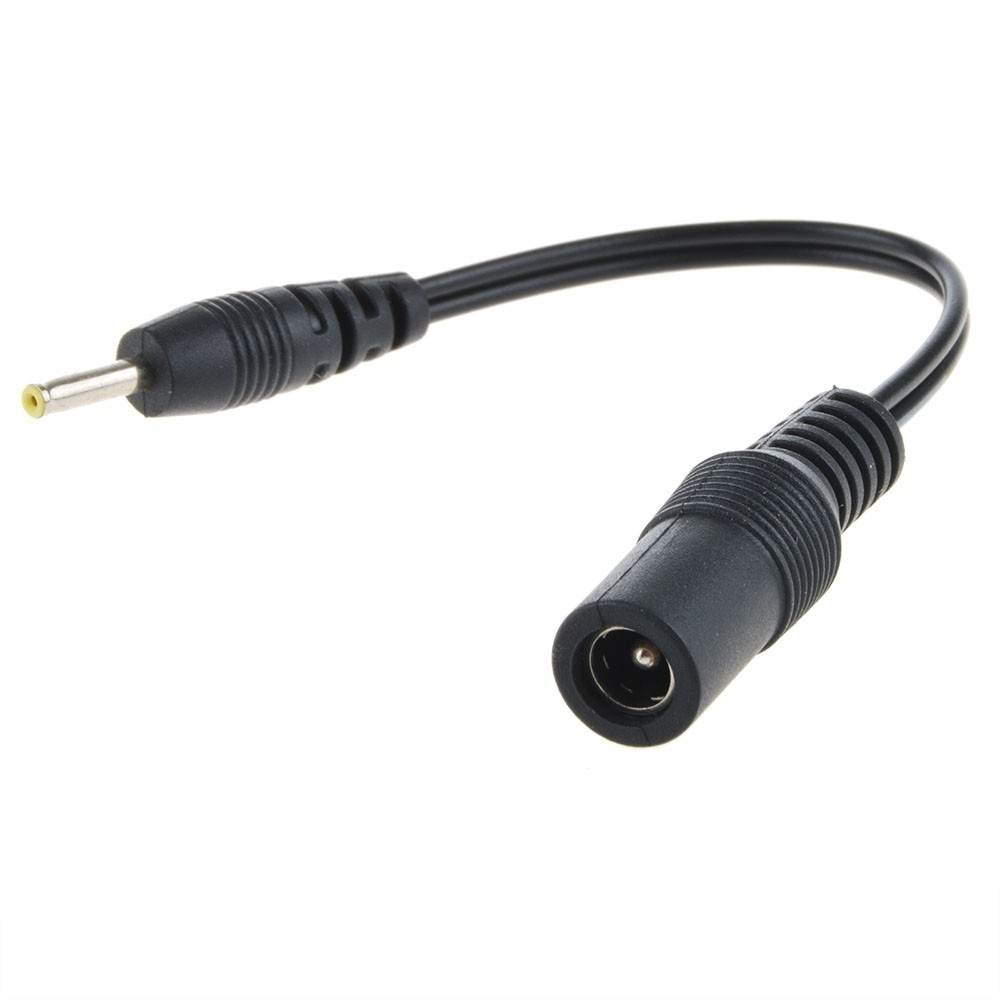 2.5mm x 0.7mm Male Plug to 5.5mm x 2.1mm female socket DC Power Adapter cable