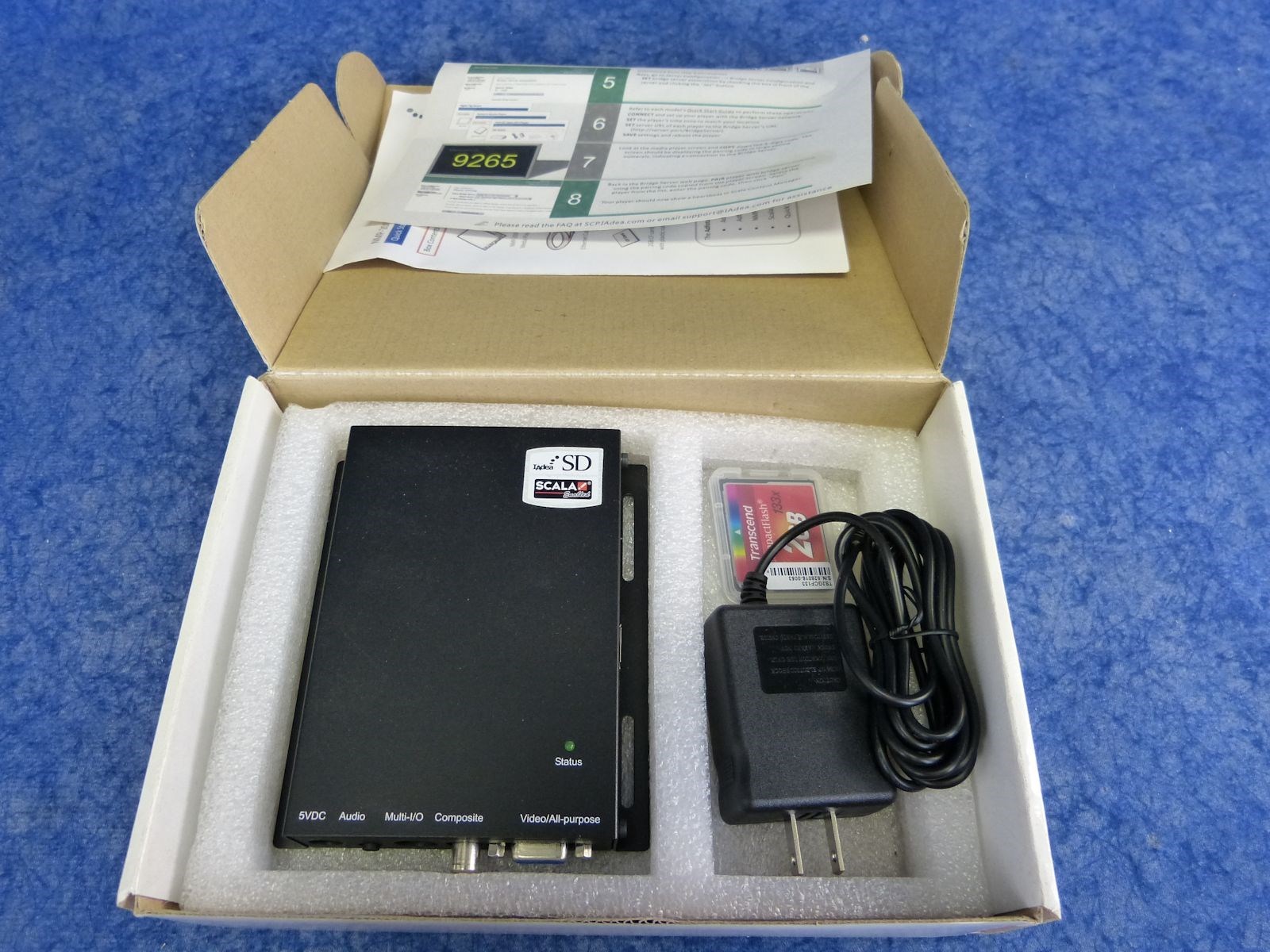 IAdea NMP-200U Solid-State Network Digital Signage Media Player G40