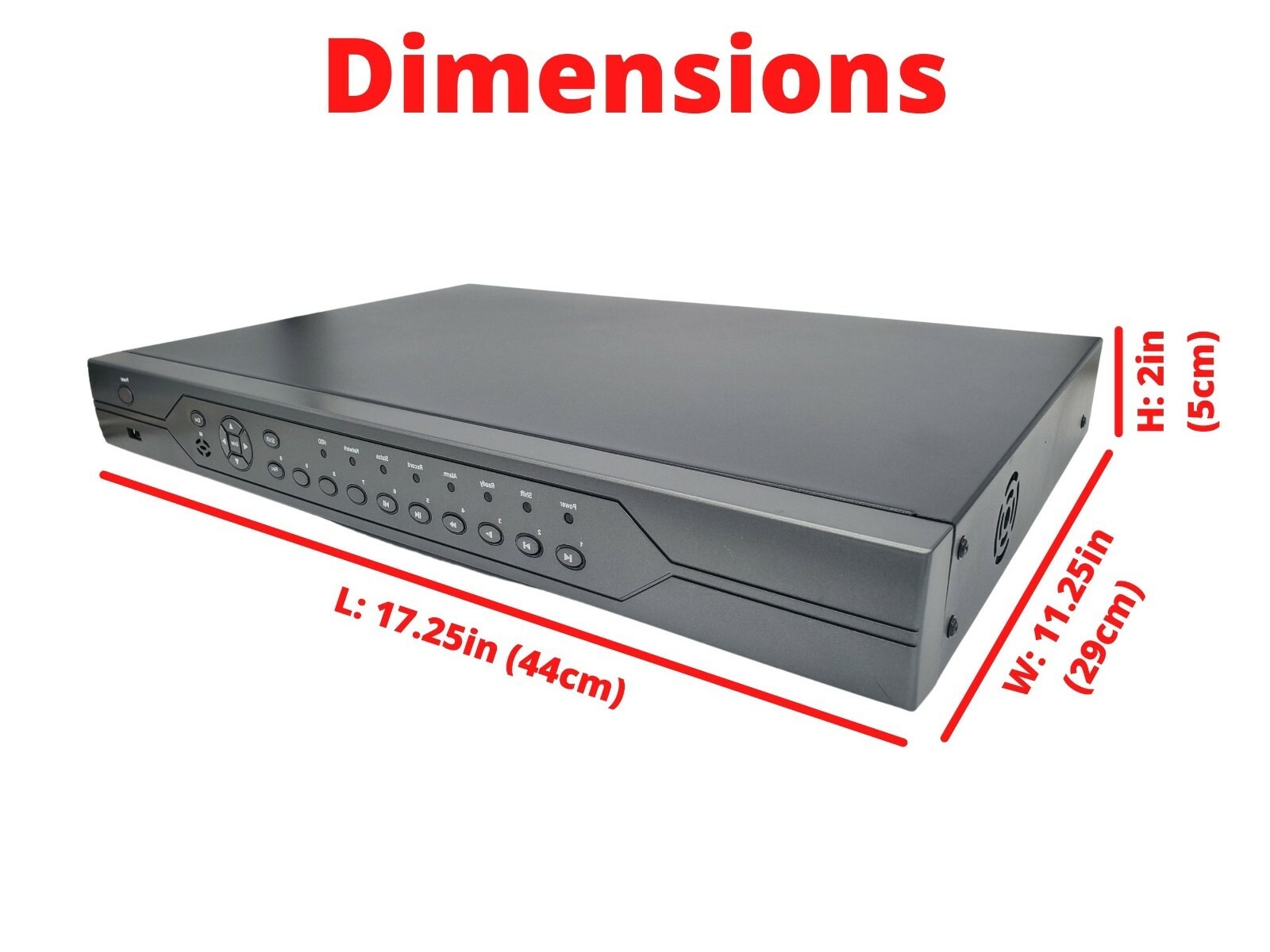 32 Channel H265 Security Camera Recorder with 10TB Memory for Recording Playback