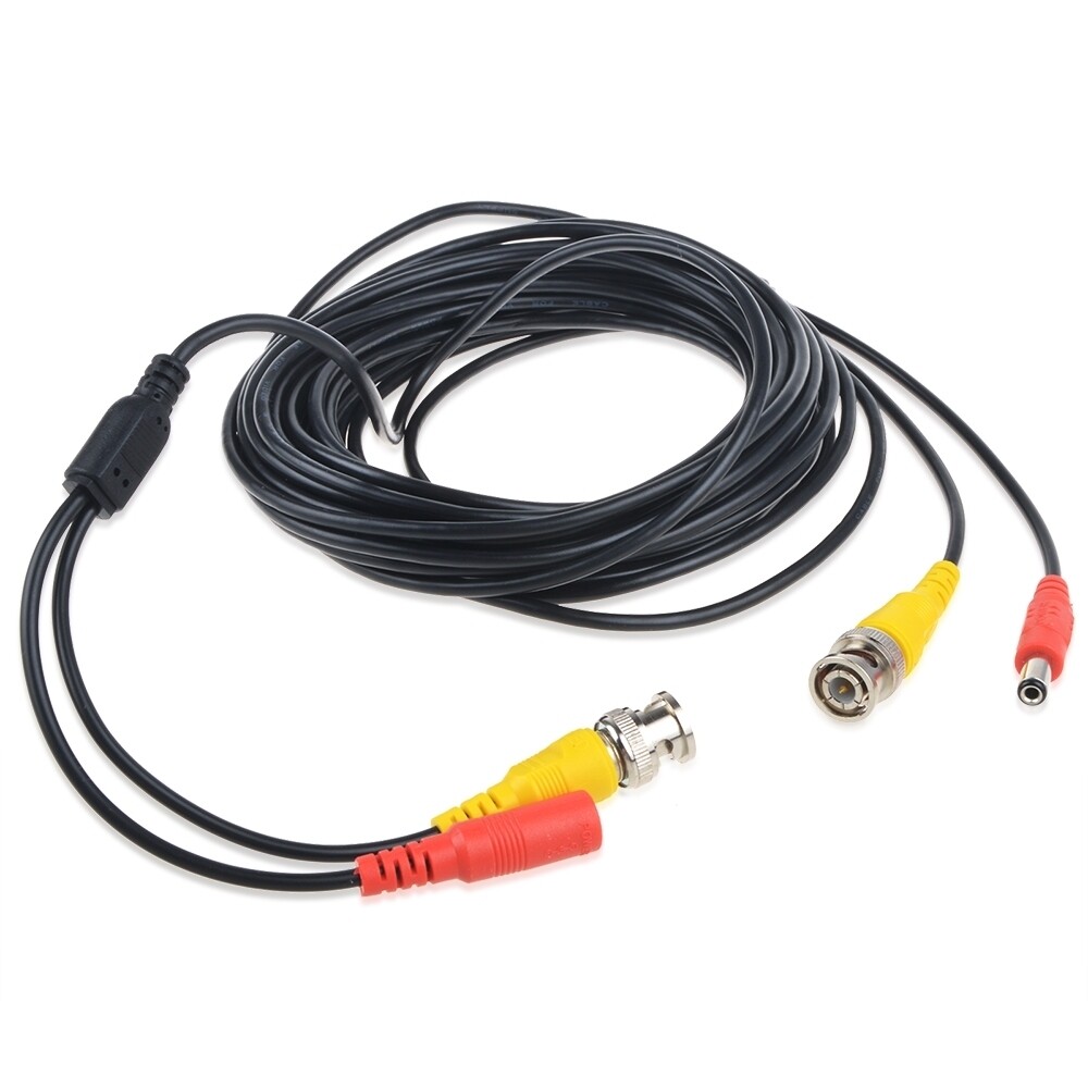 25ft BNC Video Power Wire Cord for Lorex LHV828 LHV16212 Systems Camera Cable