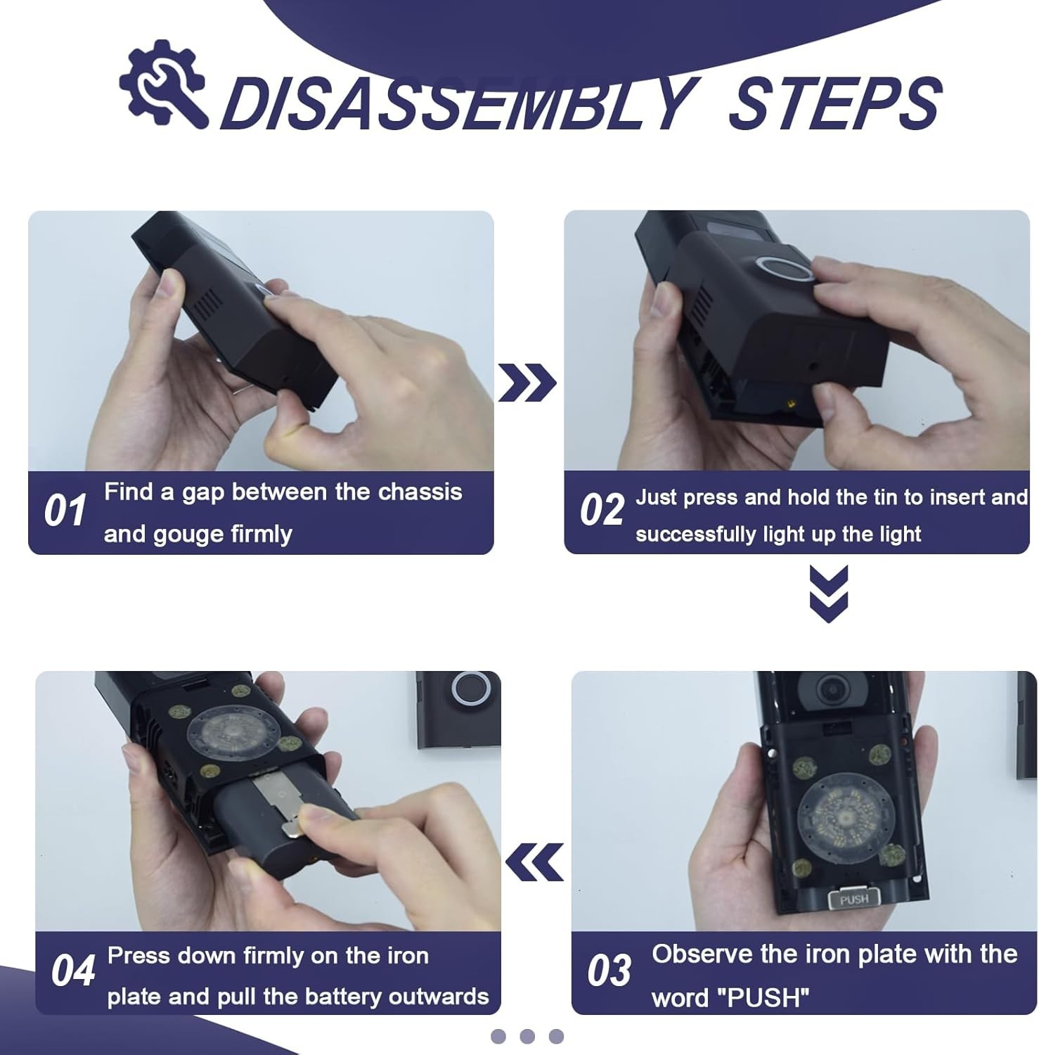 Genuine Rechargeable Battery Pack For Ring Video Doorbell 2 3 4 Quick Release