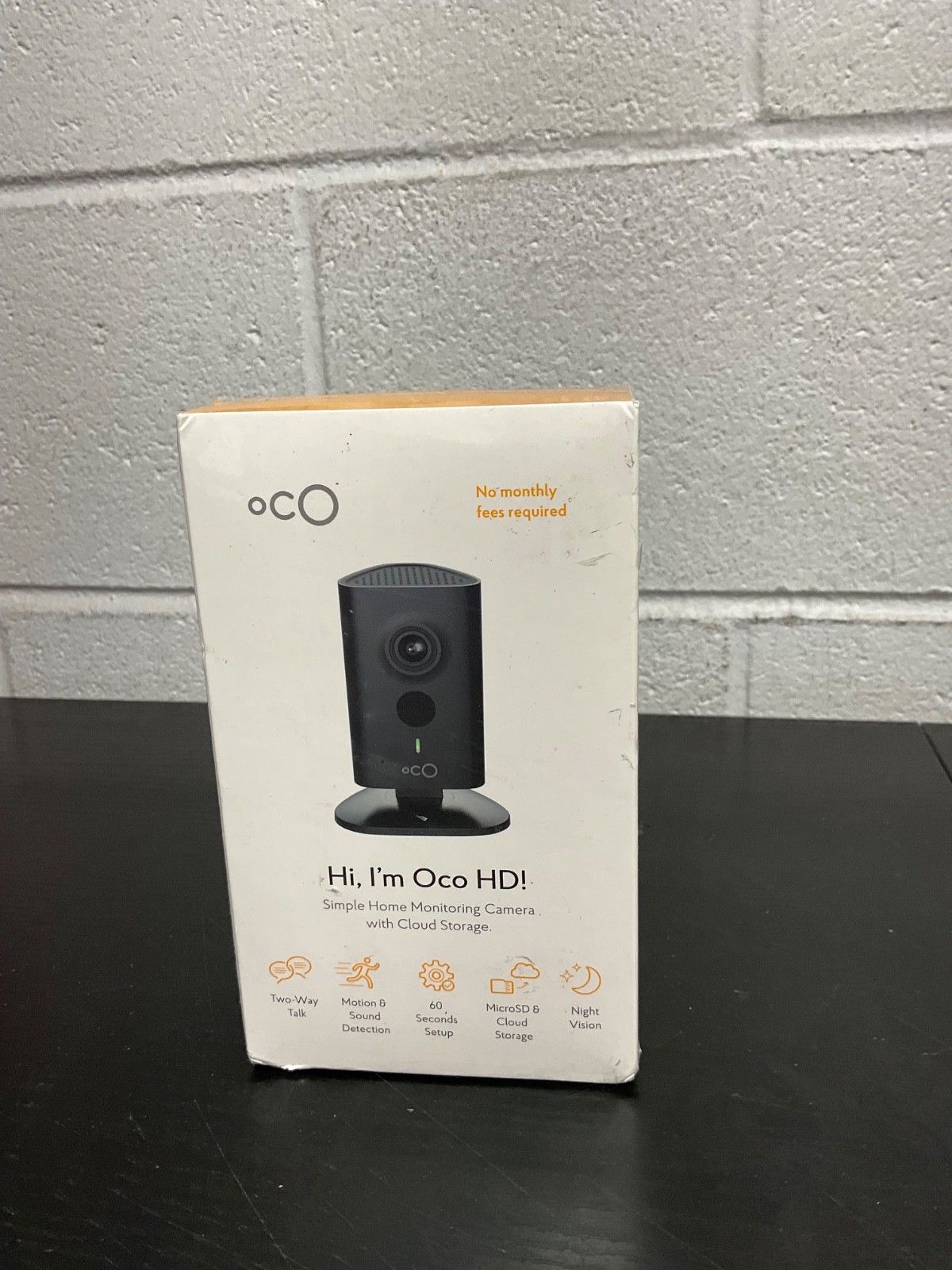Oco HD Cloud Security Video Monitoring Camera with SD card and Cloud Storage