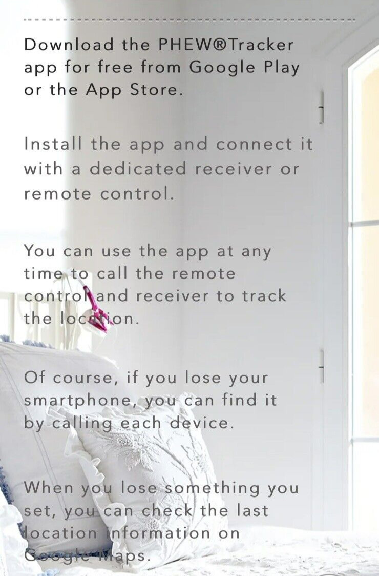 Bluetooth Tracker & Remote Controller/IOS &Android Smart Phone