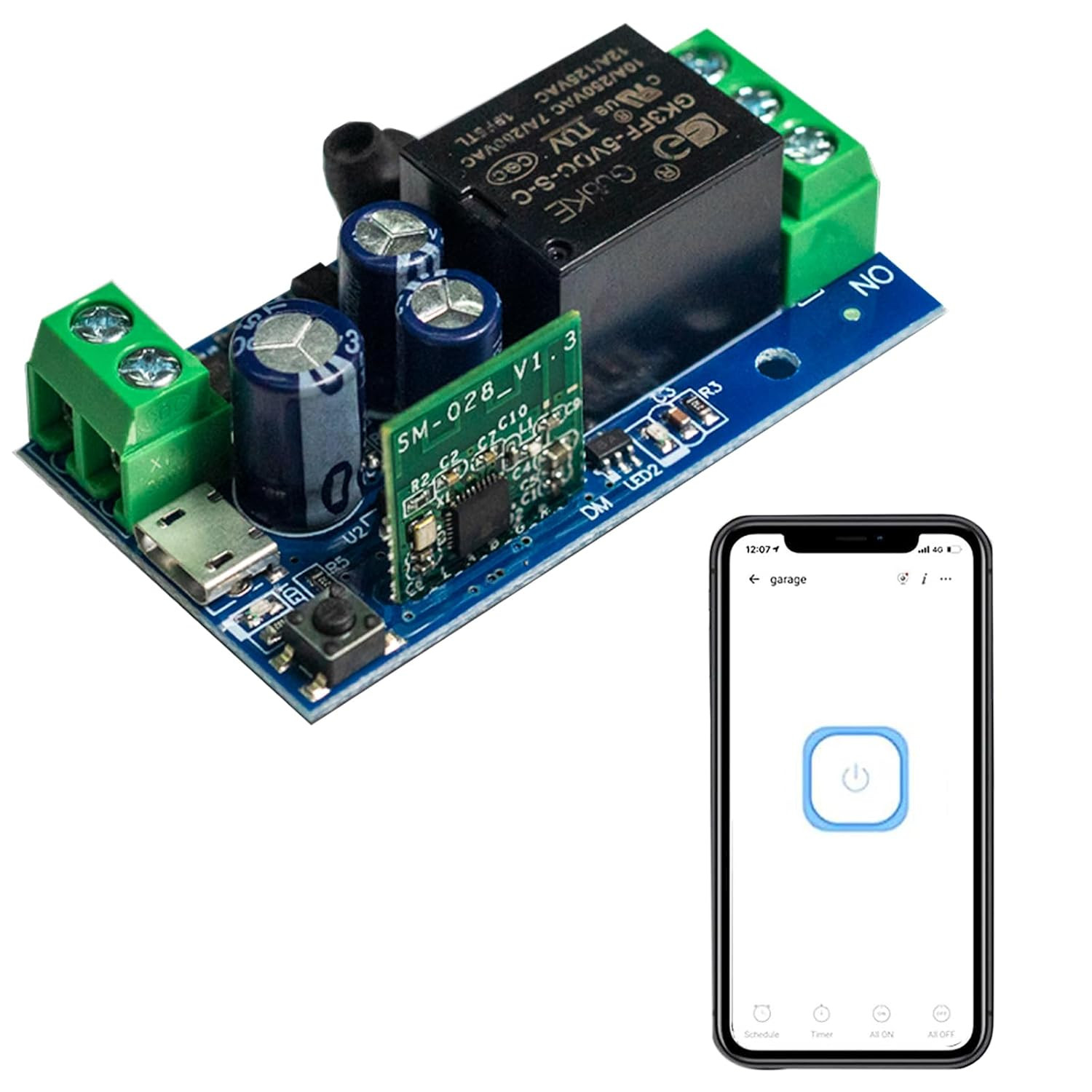 Ewelink WiFi Wireless Smart Relay Module USB 5v/12v/24v/48v Inching Selflock …