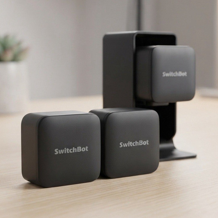 2 SwitchBot Smart Hub W0201500 Black Wi-Fi Bluetooth IR Alexa Google IFTTT Siri