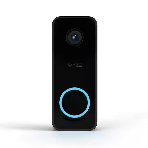 ✅ Wyze Video Doorbell v2 2K Wired Smart Security Camera Black Excellent Refurb ✅