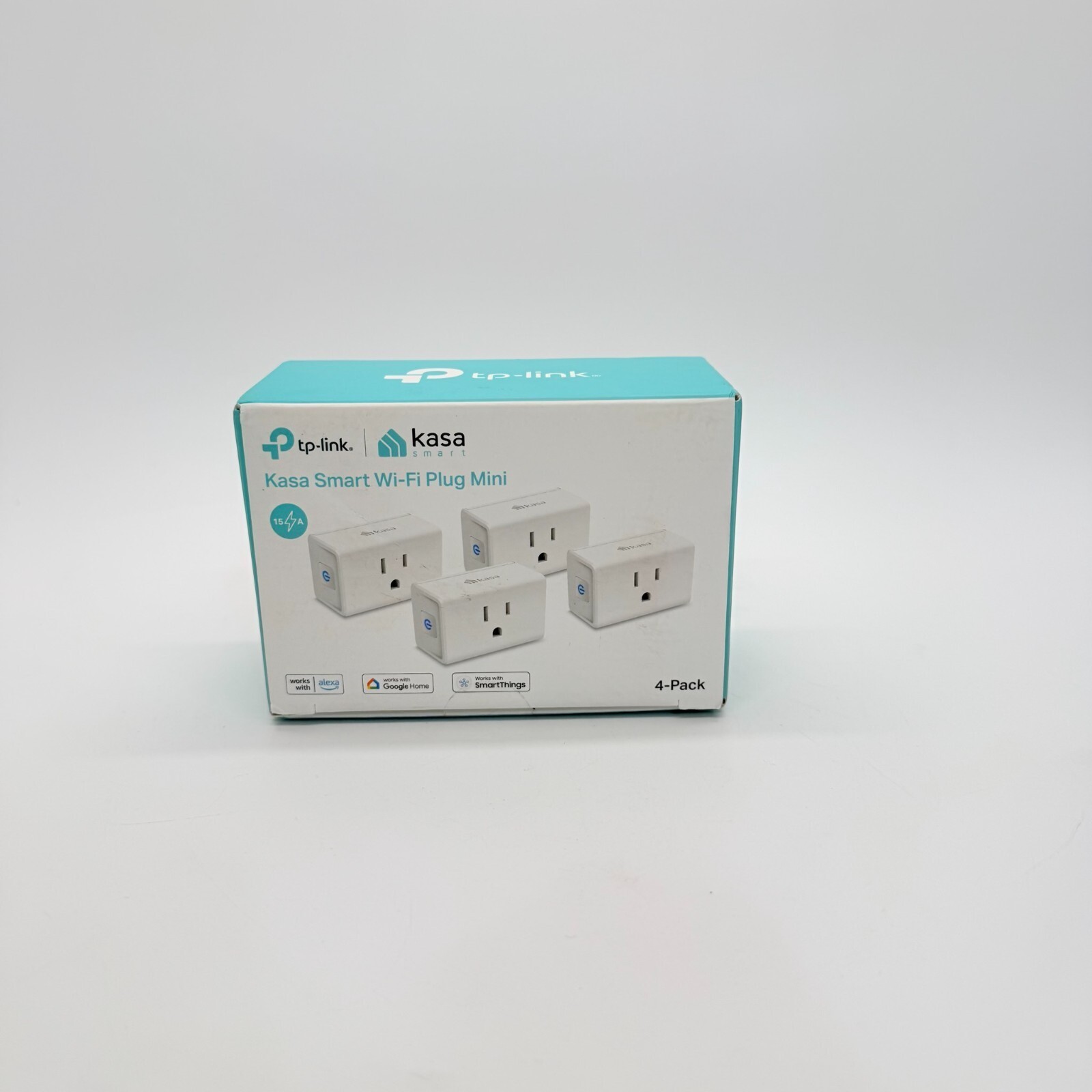 TP-Link Kasa Smart Wi-Fi Plug Mini EP10P4 15A 4-Pack New