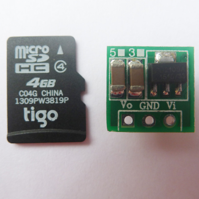 10P SMD Super Small Step Up Booster DC DC 0.8-3.3V to 3.3V Voltage Regulator