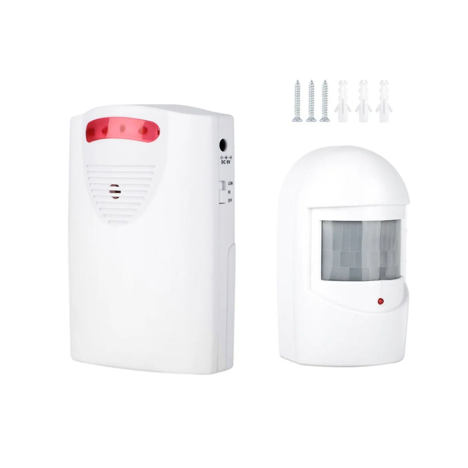 New 110db Infrared Motion Sensor Home Garage Alert Security System