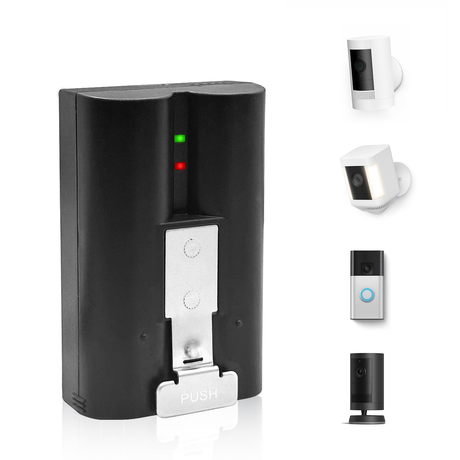 New Rechargeable Battery V4 For Ring Video DoorBell 2 3 4 Quick Release