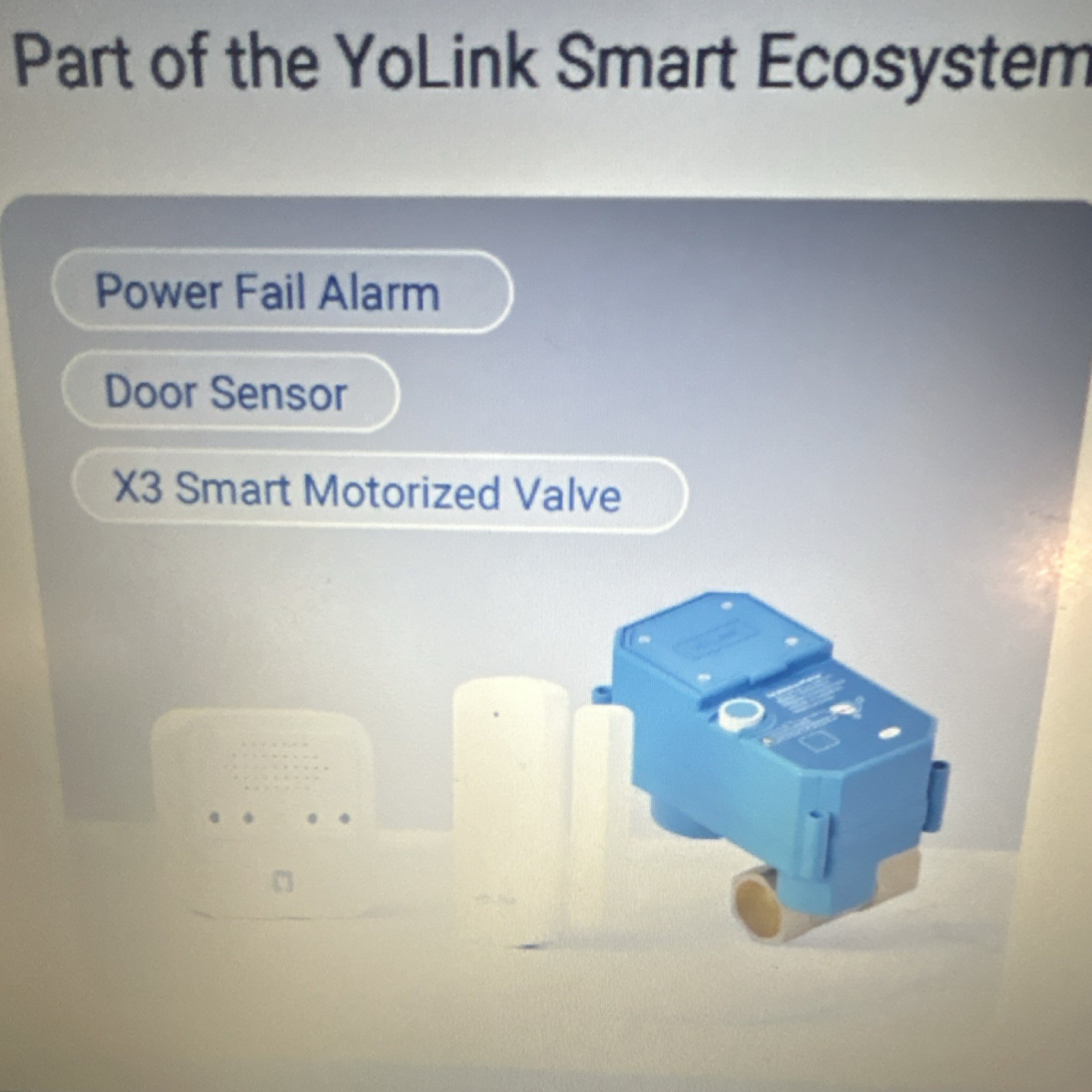 YoLink Wireless Leak Sensor Kit with Hub, Instant Alert, Long Range Coverage