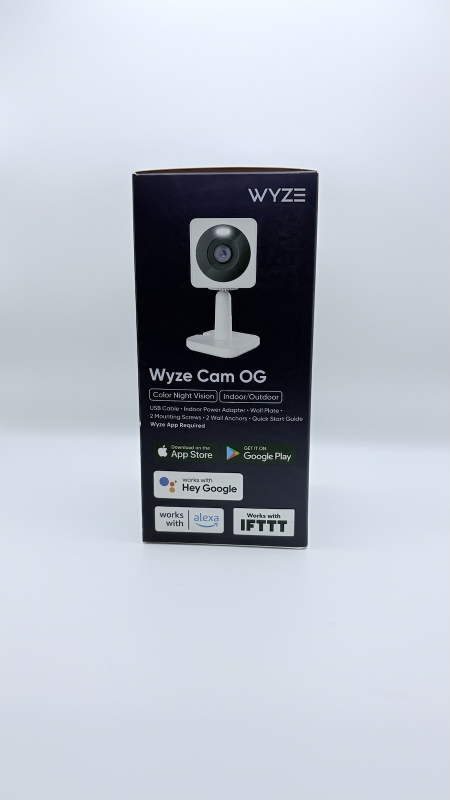 Open Box Wyze Cam OG Wired Indoor/Outdoor 1080p HD Smart Home Security Camera