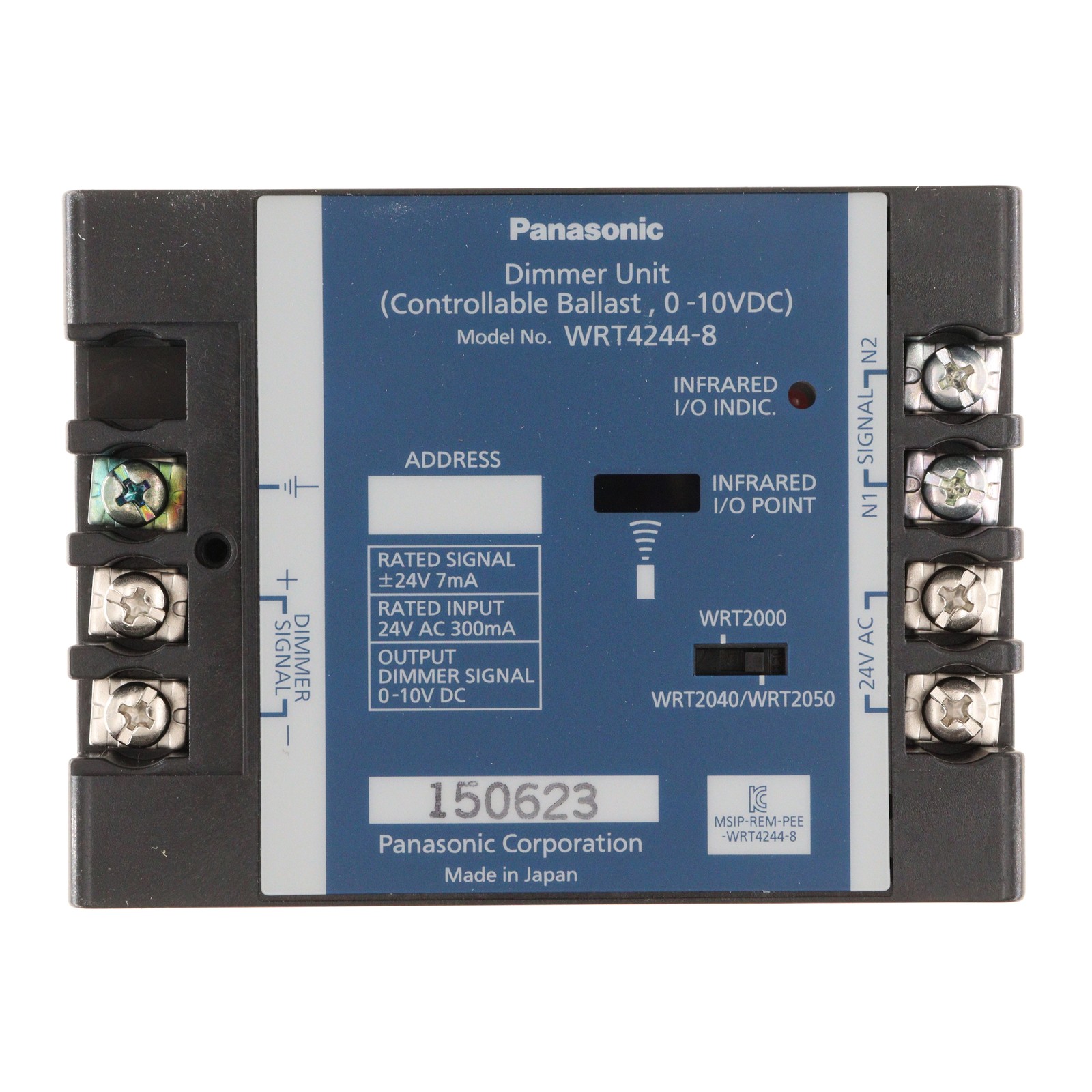 UNIVERSAL-DOUGLAS WRT-4244-8 FULL-2WAY DIMMER, CONTROLLABLE BALLAST, 0-10V