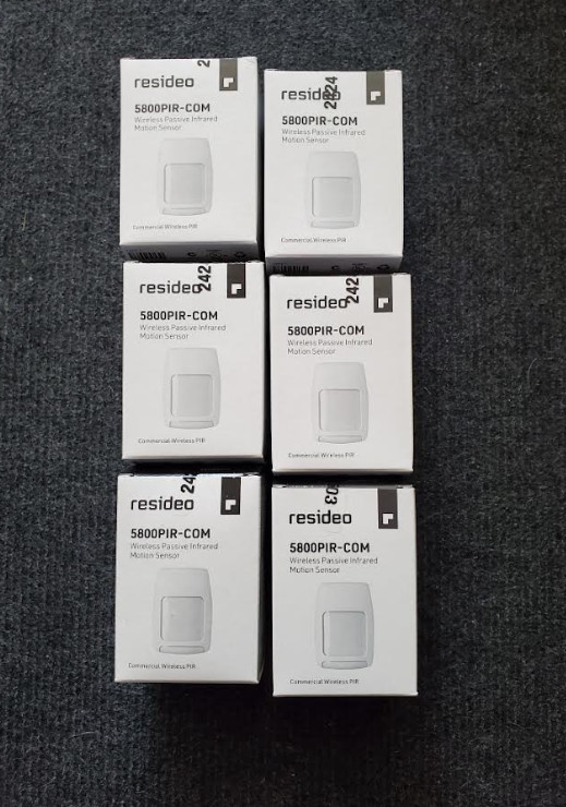 Honeywell/Resideo 5800PIR-COM Commercial Wireless PIR Bundle (6)
