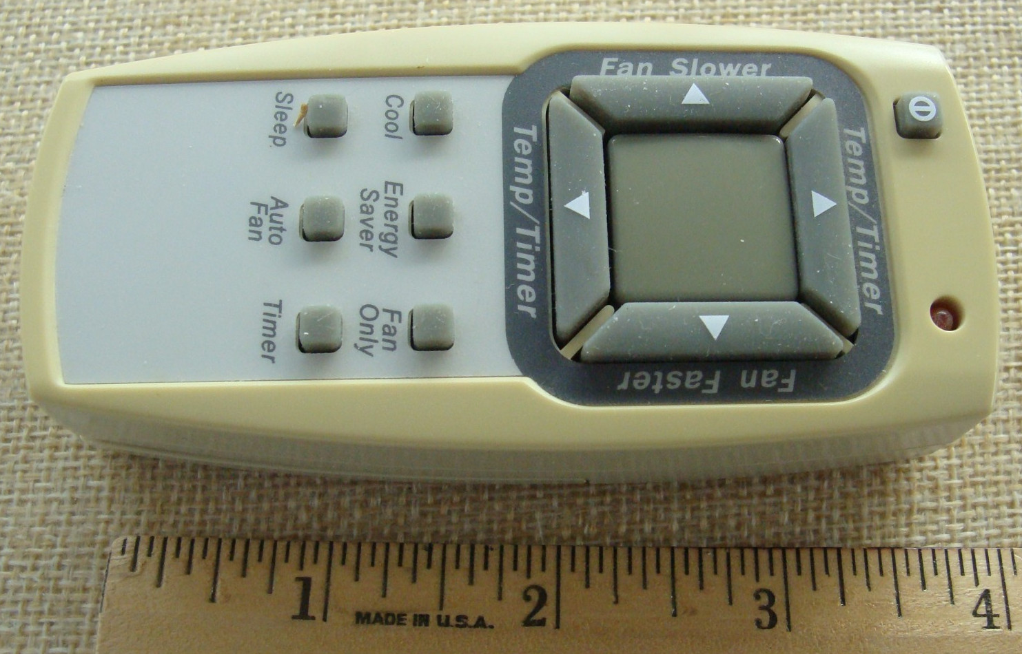Generic RF Temperature/Timer Fan Remote RoHS A2 / S09020204 – UNTESTED