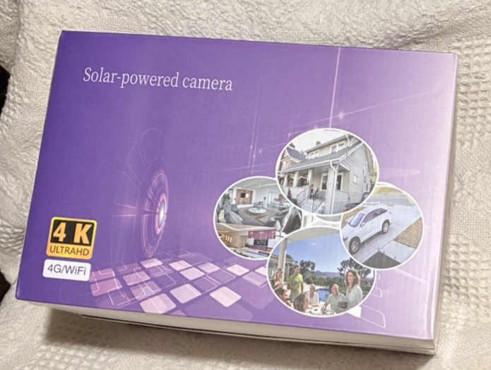 Dual Band WiFi6 Solar Battery Power Wireless Security Camera 4MP Outdoor camera