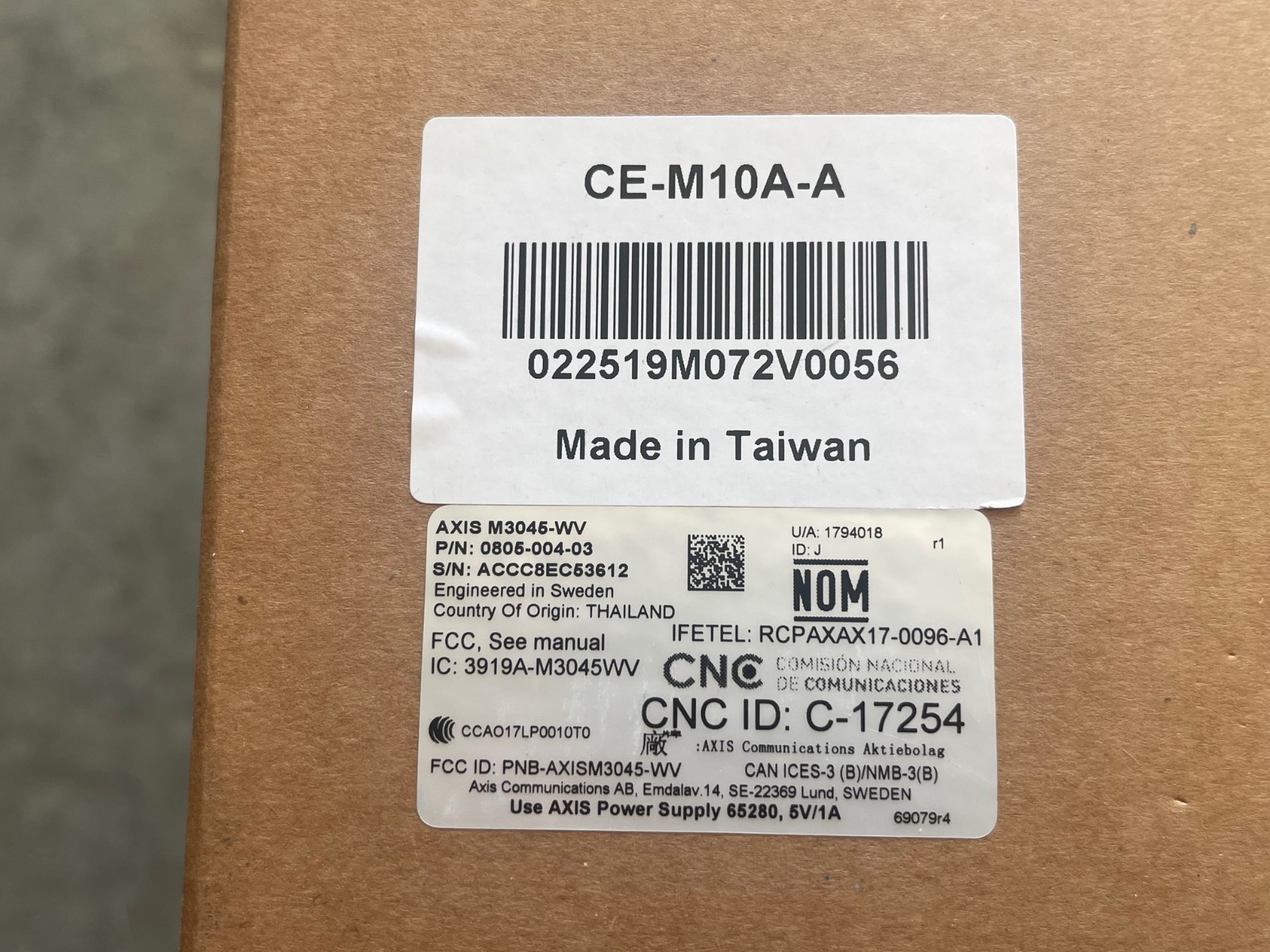 Clinton Electronics CE-M10A-A / IP Public View Monitor with AXIS Camera – PVM