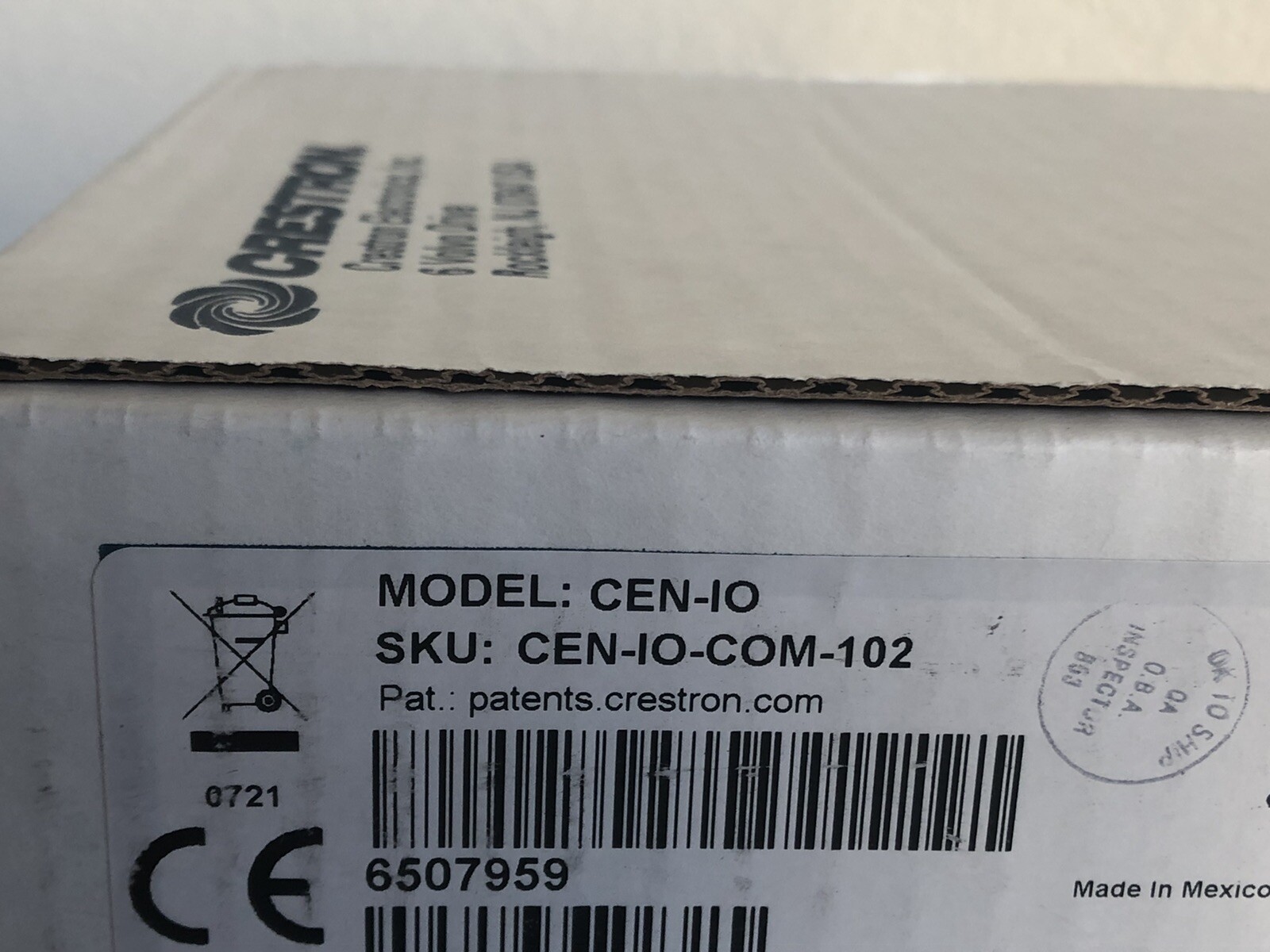 CRESTRON CEN-IO-COM-102 NEW SEALED BOX