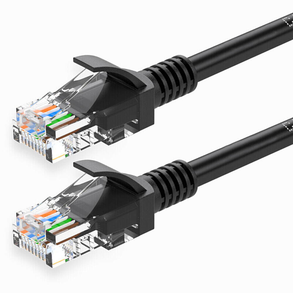 100FT Cat5E PoE HD IP Camera NVR Network Ethernet Cable Outdoor/Indoor RJ45 Cord