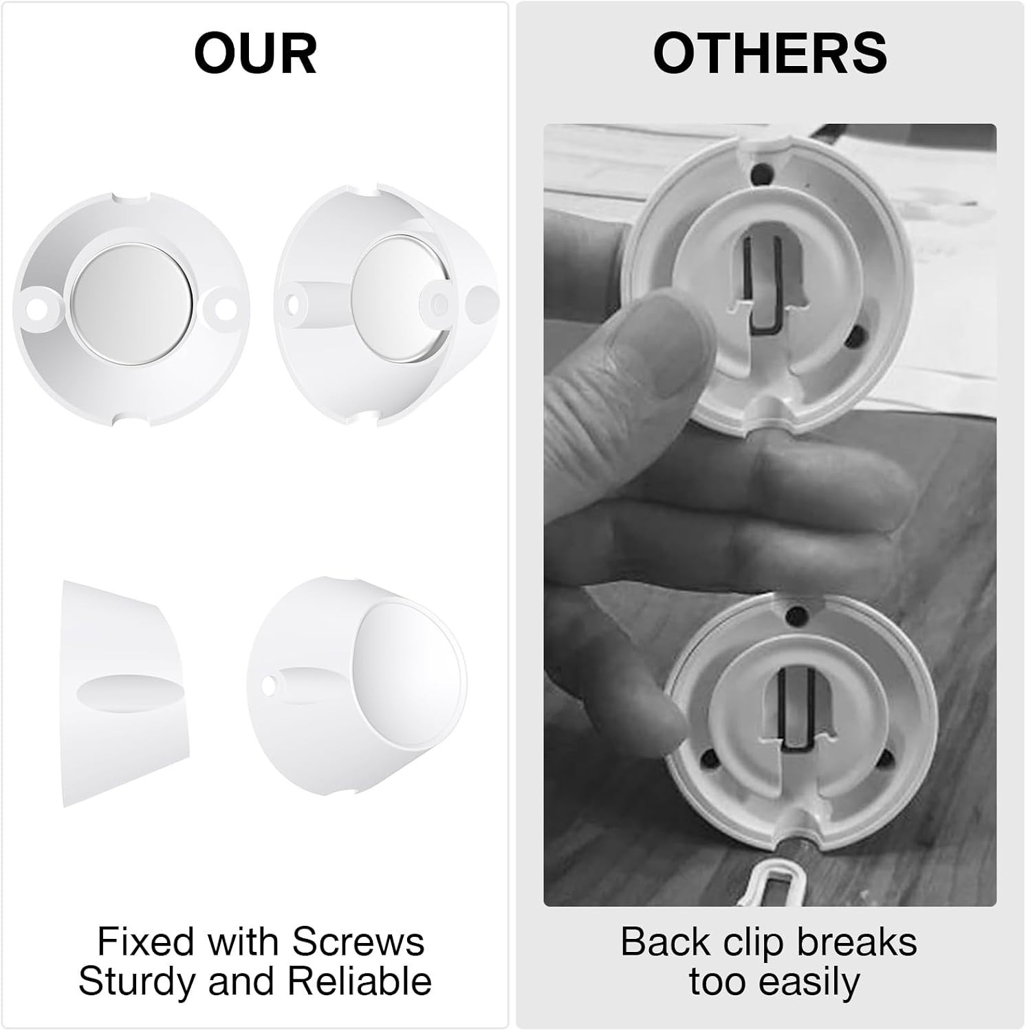 360° Magnetic Mount for Arlo Cameras – Quick Installation, Versatile Use