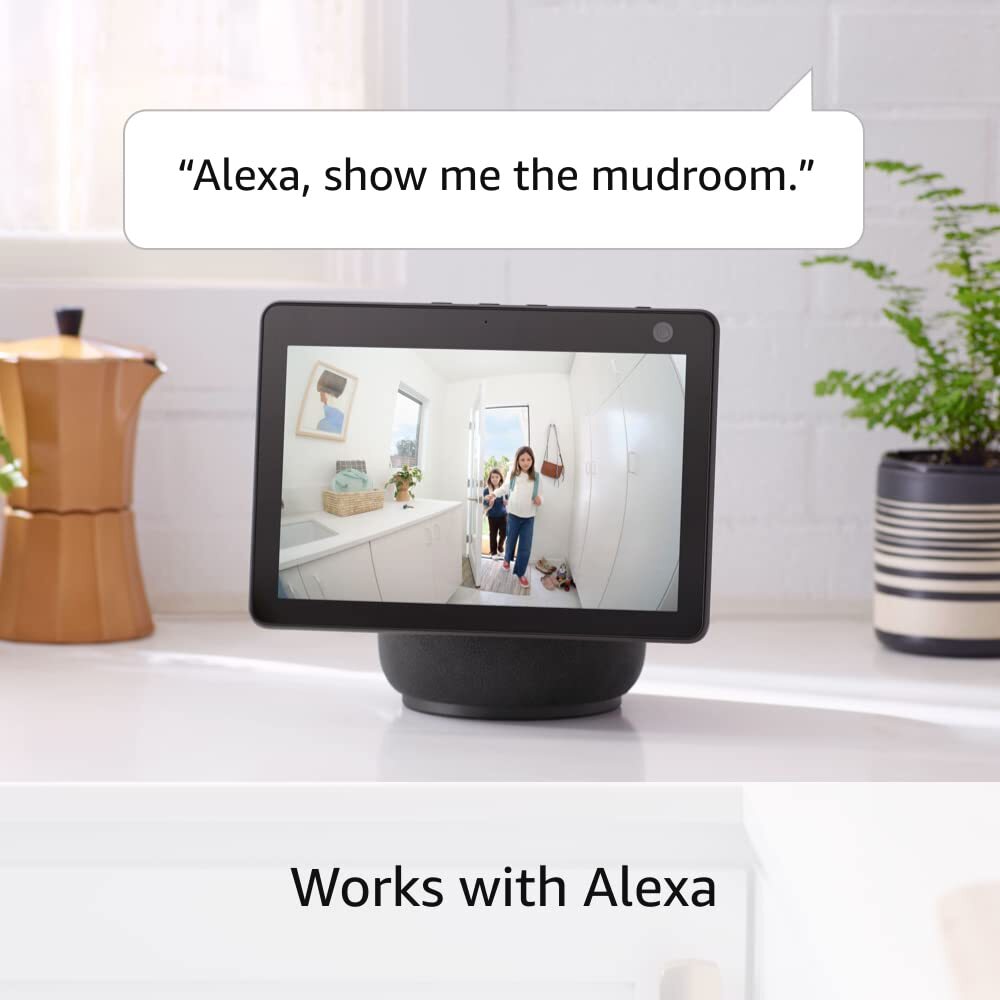 Ring Indoor Cam 2nd Gen 2023 Plug-In Privacy Cover, 2-Way Talk, White or Black