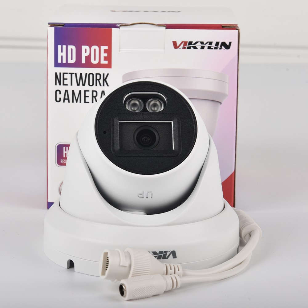 VIKYLIN IR30M MIC POE 8MP 4K Mini Surveillance Camera Onvif Outdoor/Indoor CCTV