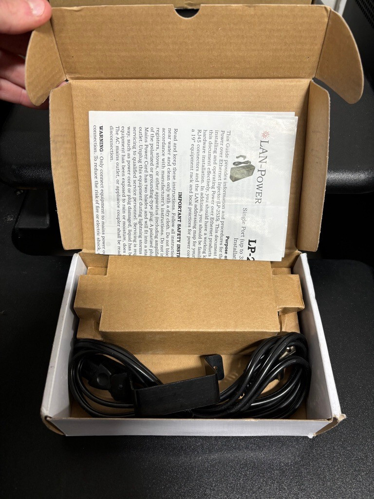 LP-2535 Single Port High Power, PoE+ 35W