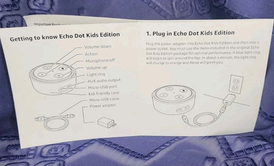 Amazon Echo Dot (3rd Generation) Kids Edition Red Protective Silicone Case