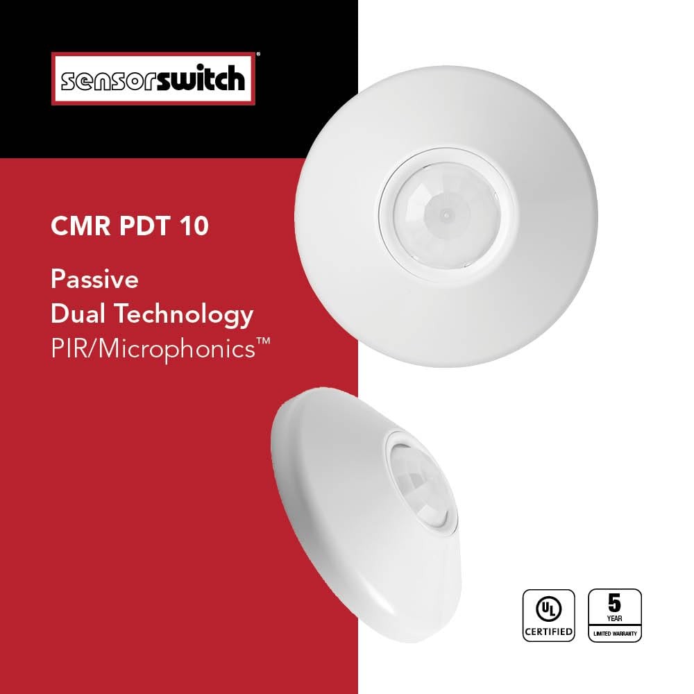 SensorSwitch CMR Series 360 Degree Ceiling Mount Motion Detector Sensor