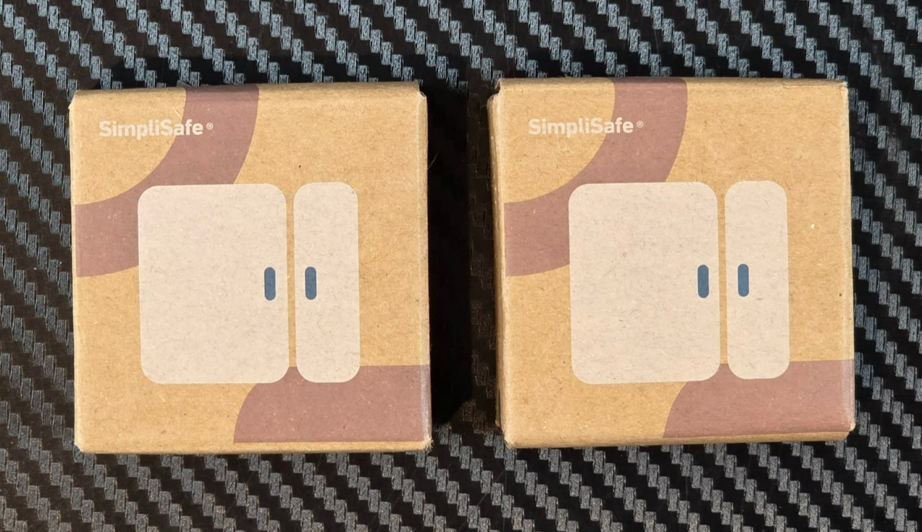 Set of 2, SimpliSafe ES3 Entry Door Window Sensor White 3rd Generation Brand New