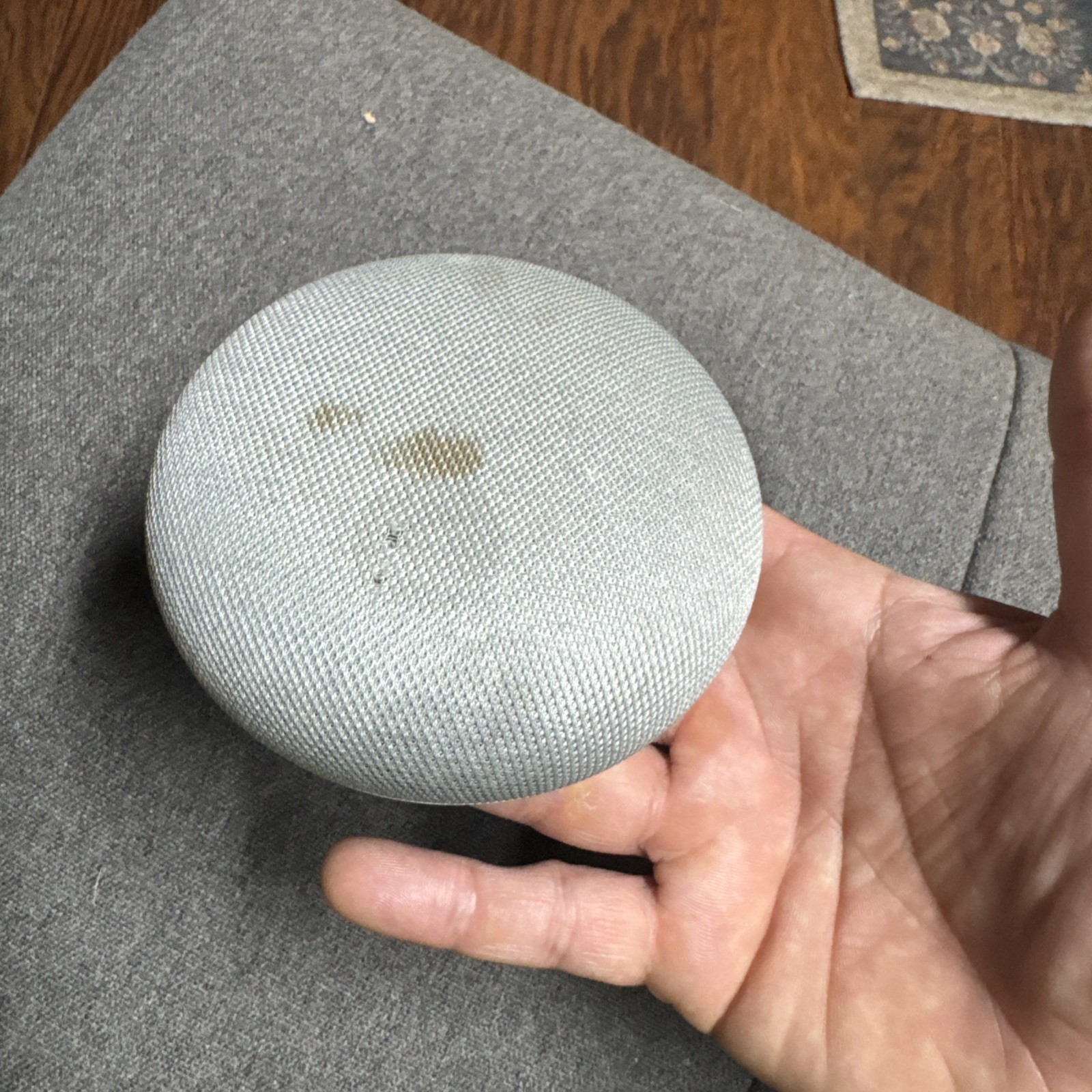 Google Home Mini Smart Speaker Assistant (Gen 1)(H0A) – Grey – Unit Only