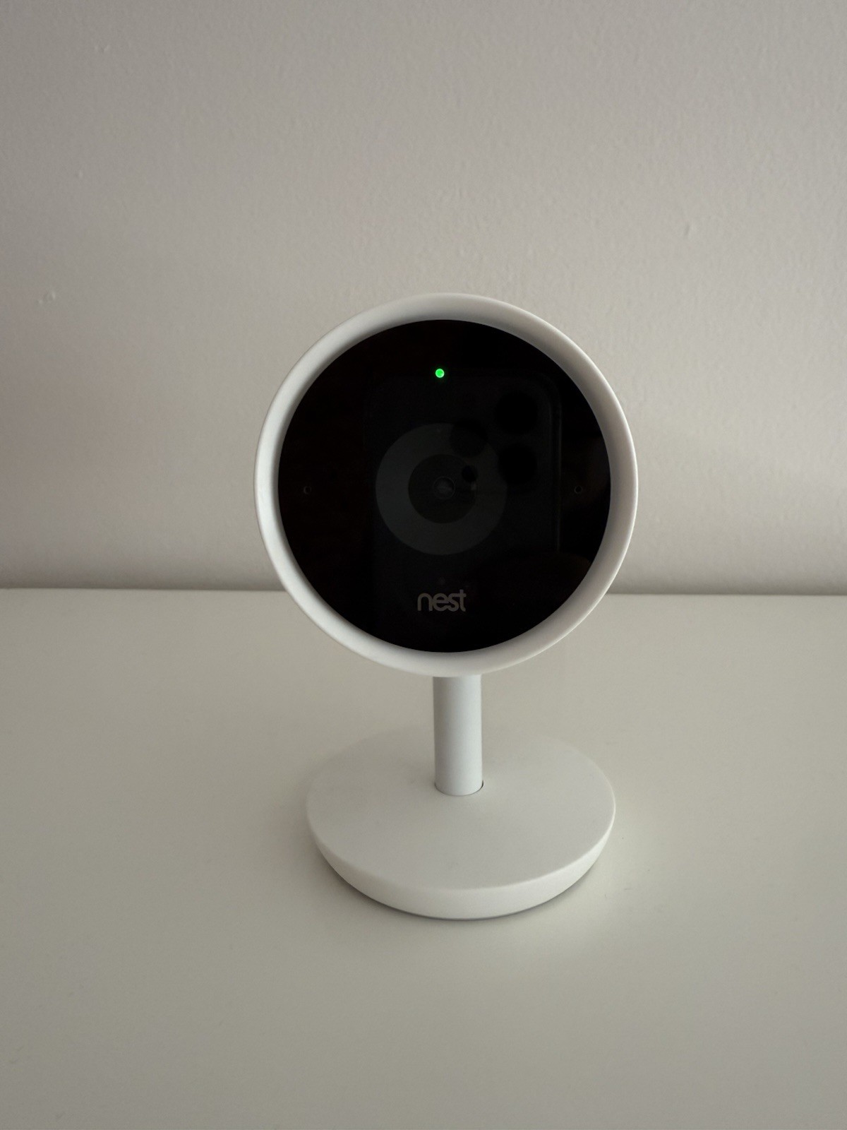 Two Google Nest NC3100US Cam IQ Indoor Wireless Security Camera – two total