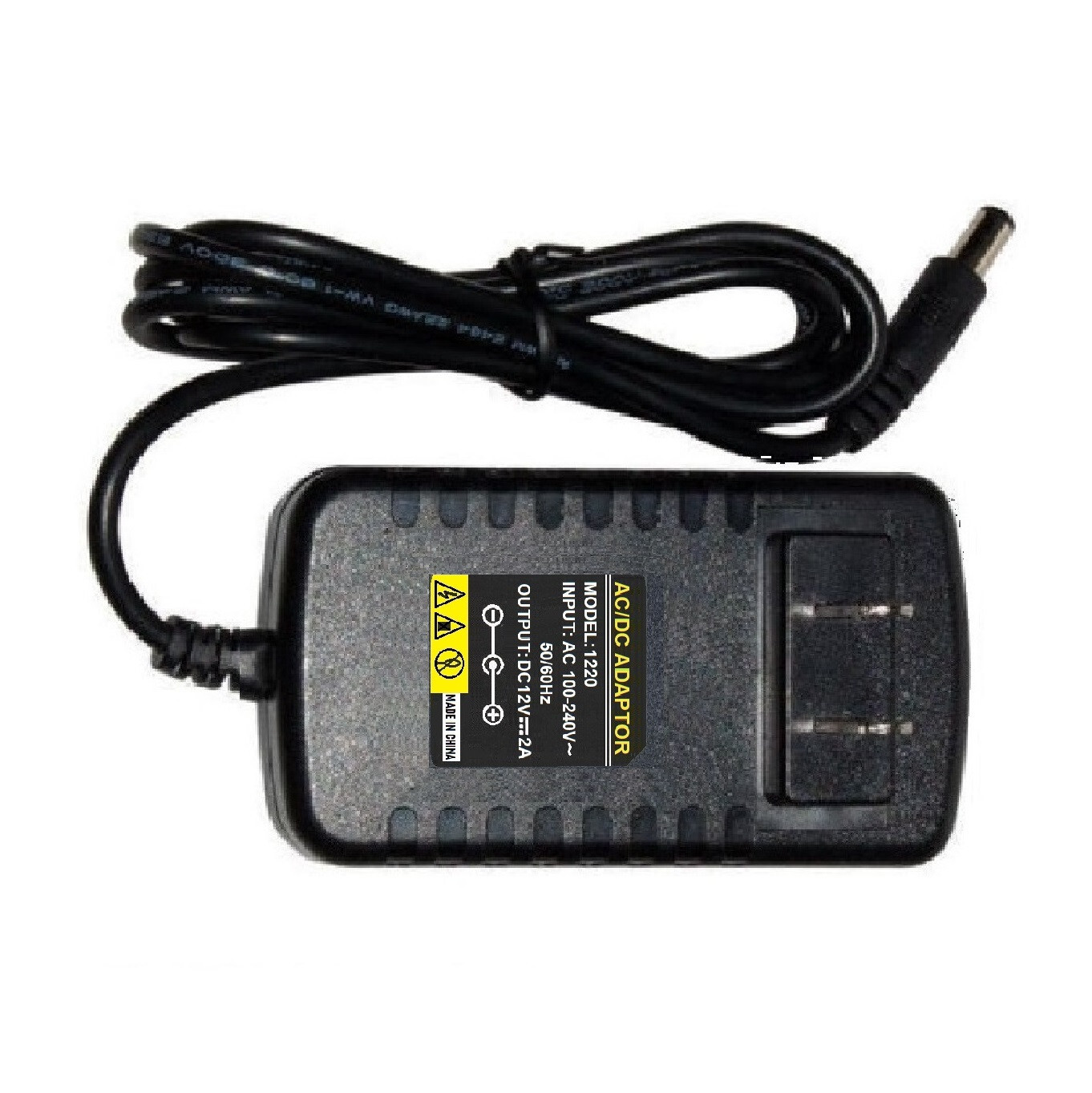 Tested DC 12V 2A 24W power supply AC Adapter LED driver Class Size 5.5 x 2.1mm