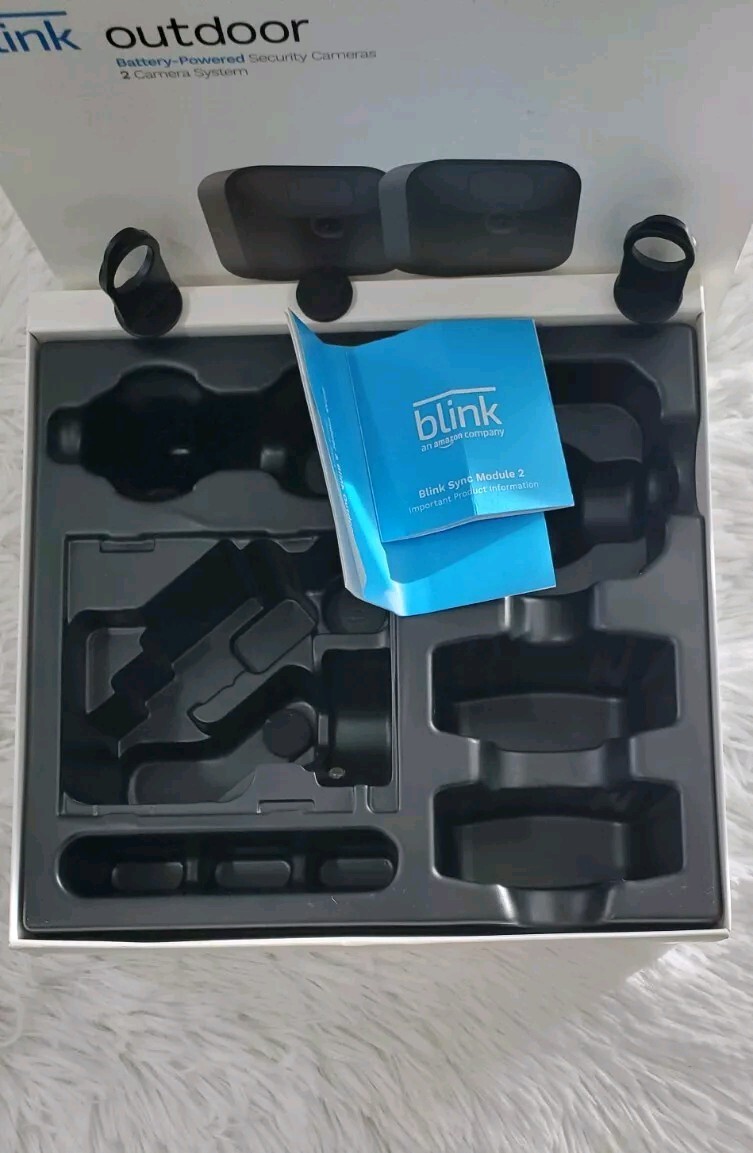 Blink Outdoor (3rd Generation) 2 Camera System Security Camera BOX ONLY