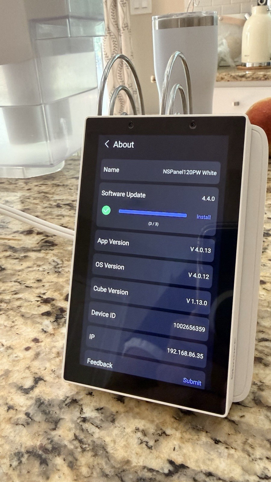 SONOFF NSPanel Pro 120 Smart Home Panel, Zigbee, 4.7″ Display, Thermostat, White