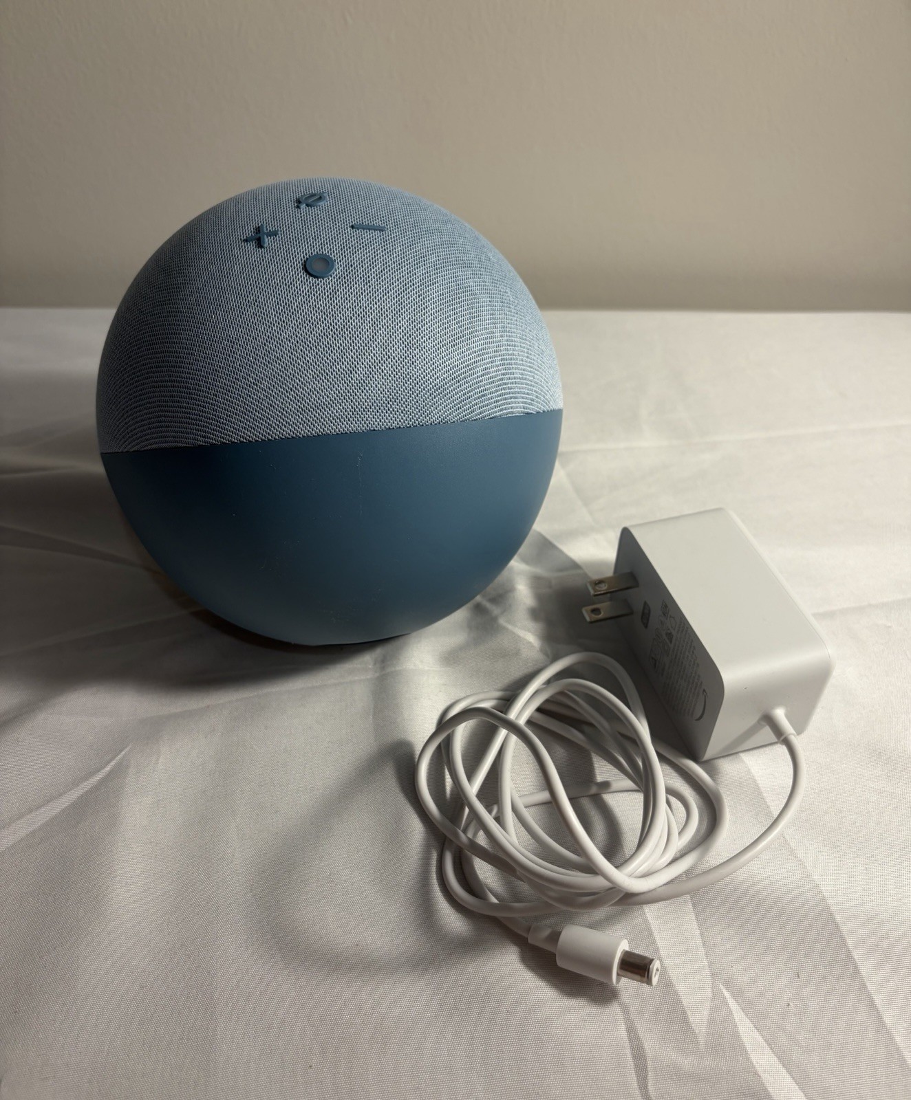 Amazon Echo 4th Gen Bluetooth Smart Speaker L4S3RE – Blue Full Size