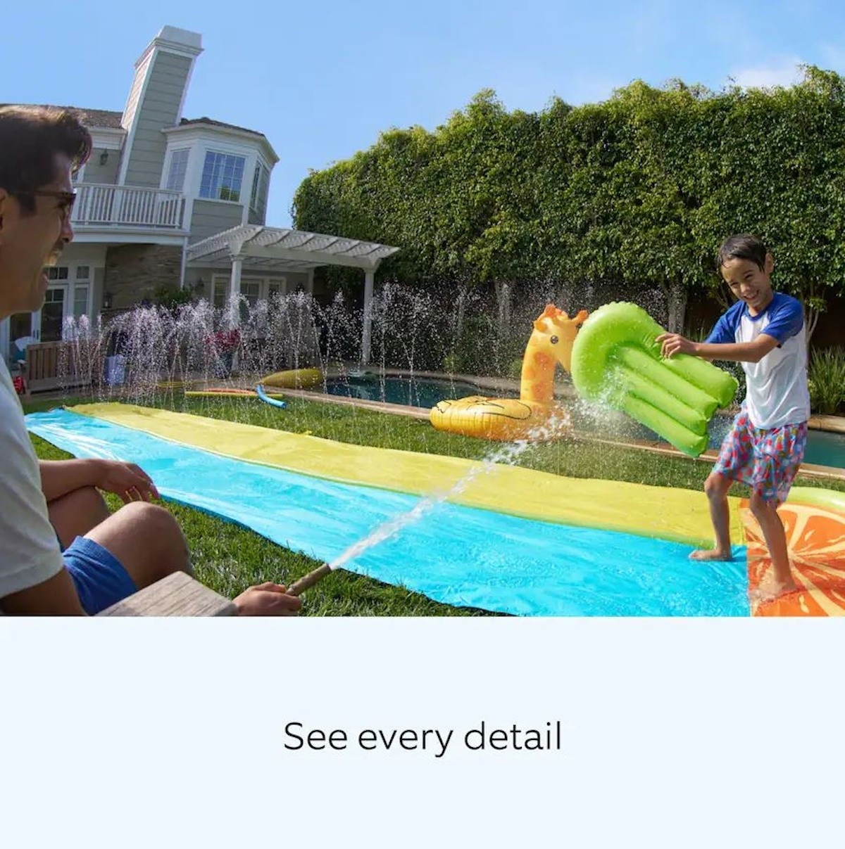 Ring Outdoor Cam Plus, Battery with 2K Video and Ring Vision, Low-Light Sight, a