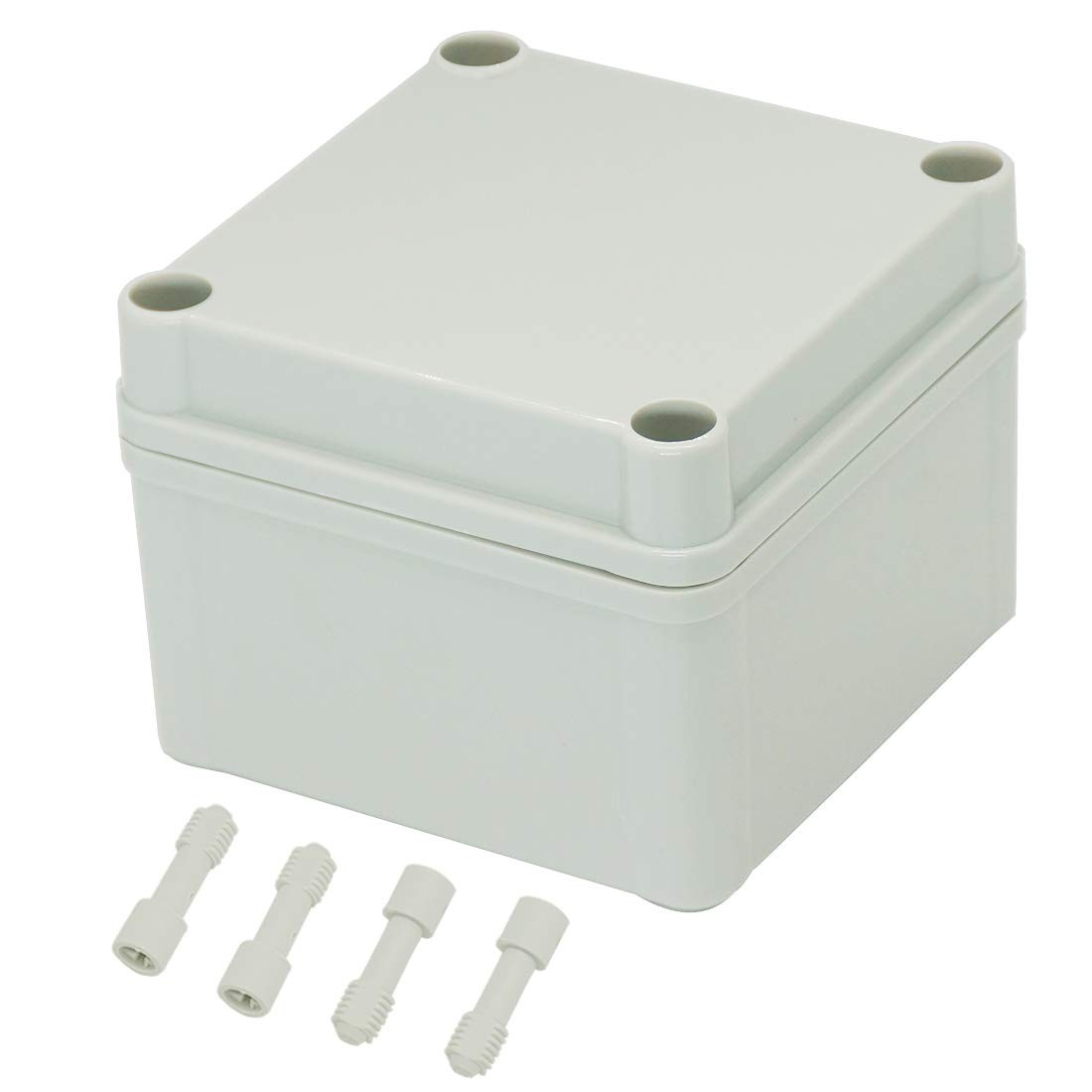 Zulkit Junction Box ABS Plastic Dustproof 3.94″ x x 2.95″, Grey