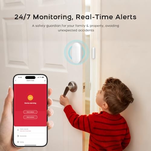 Home Security Alarm System 21Pcs DIY Touch Screen APP Control